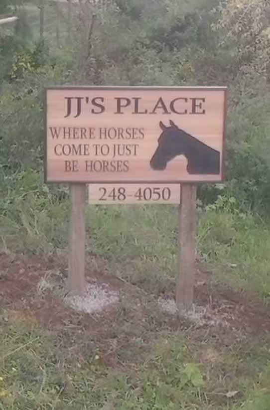 JJ's Place Sign